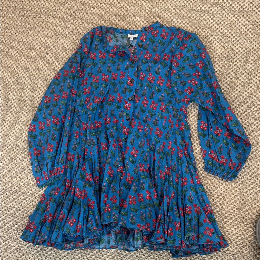 RHODE Emma Dress in Love Song XS - no belt